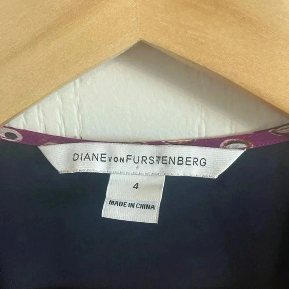 Diane Von Furstenberg DVF Ivette Silk Dress - Picture 6 of 9